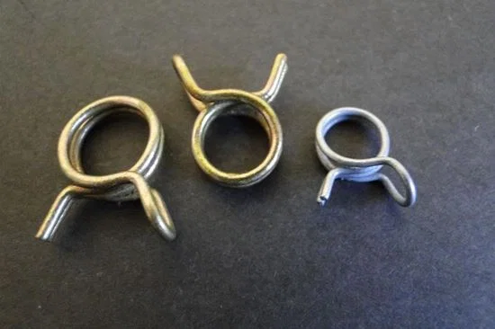 111-1600 – HELIX RACING Hose Clamp, 5/16 Inch Clamping Range Double Wire Style Zinc Plated Steel Pack Of 150